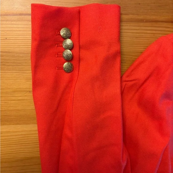 J. Crew NWT Bright Orange Blazer - Size 8 - Picture 8 of 9